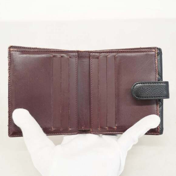 Chanel Matelasse Caviar Leather Wallet, Black, Women's - Picture 3 of 12